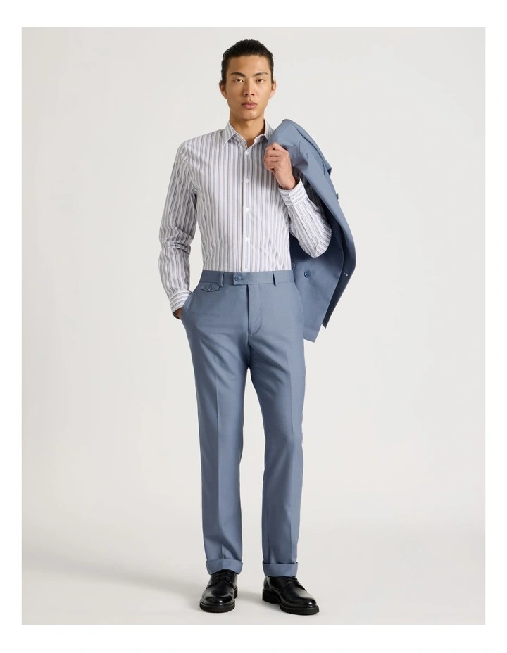 Long Sleeve Striped Stripe in Indigo image 3