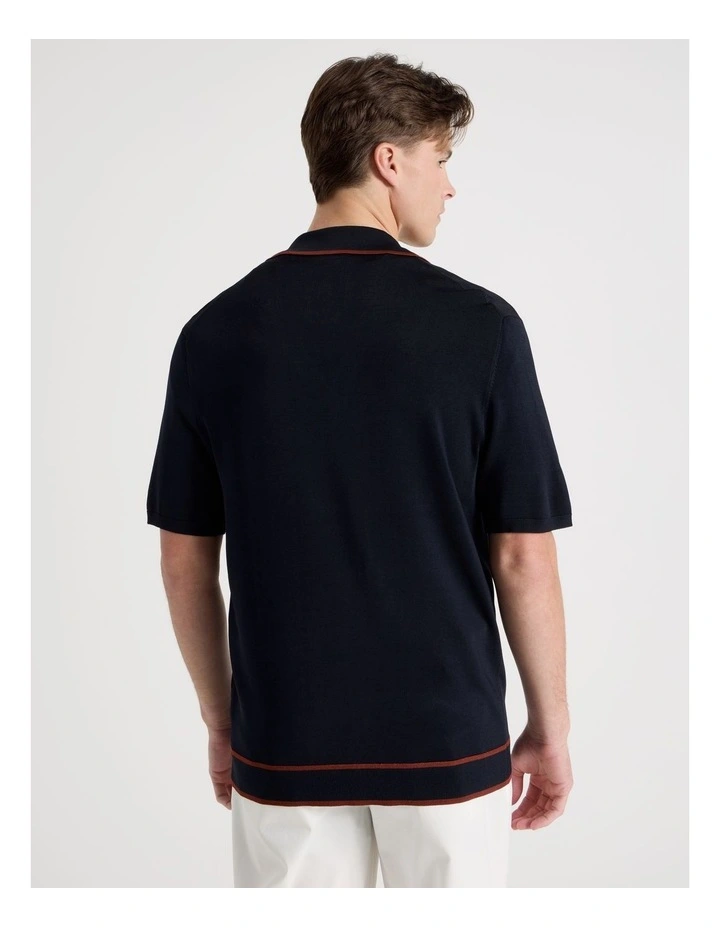 Short Sleeve Shirt in Navy image 6