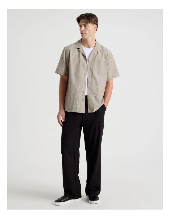 Short Sleeve Shirt in Taupe image 2