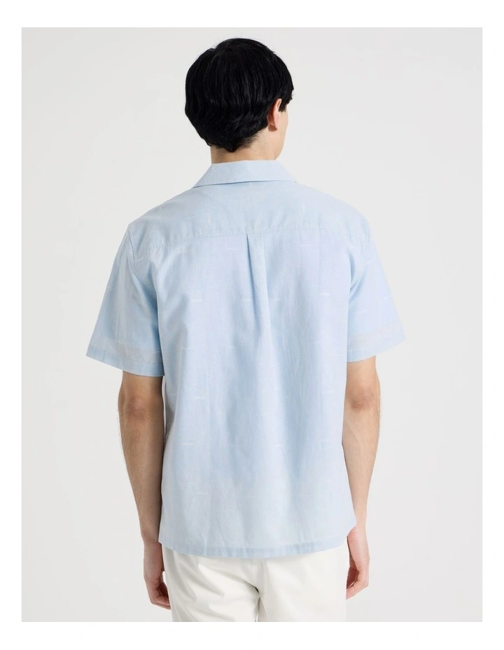 Short Sleeve Shirt in Light Blue image 6