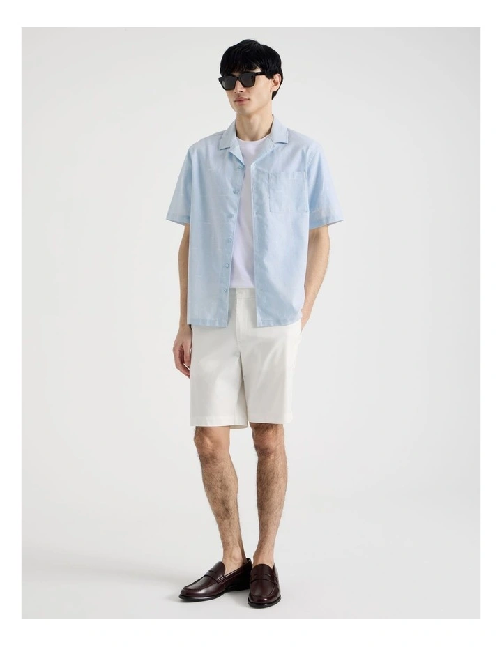 Short Sleeve Shirt in Light Blue image 7