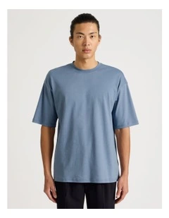 Relaxed Fit T-Shirt in Blue