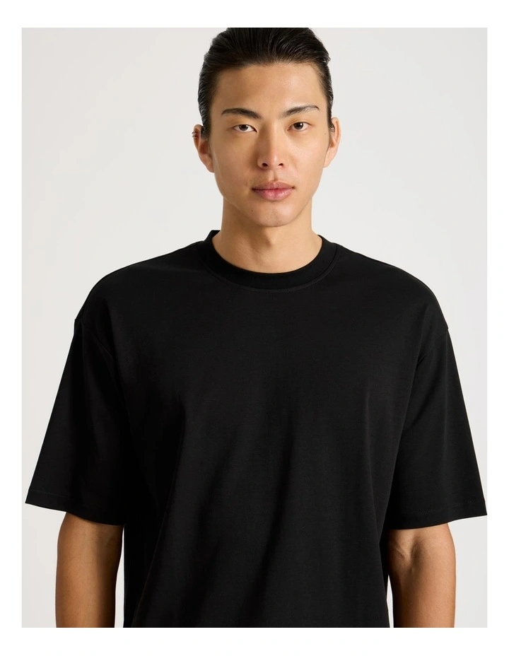 Relaxed Fit T-Shirt in Black image 3