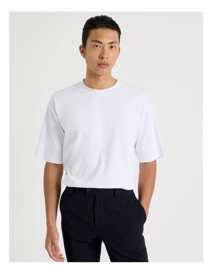 Relaxed Fit T-Shirt in White image 1