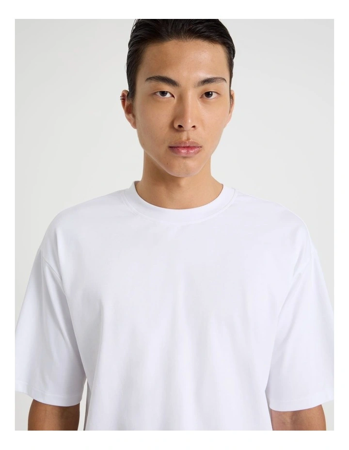 Relaxed Fit T-Shirt in White image 2