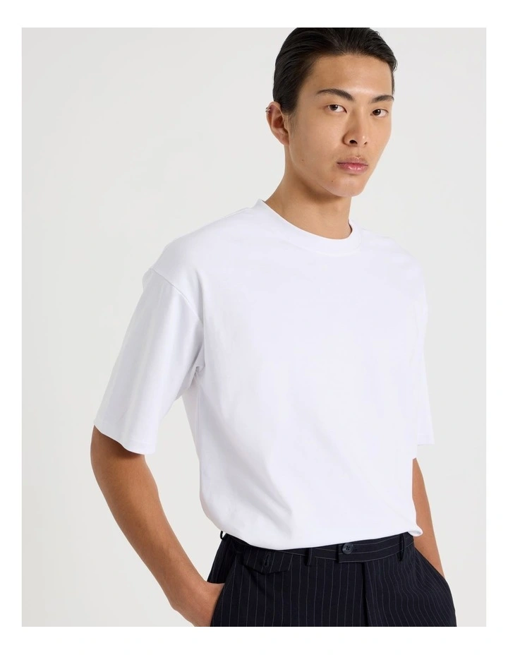 Relaxed Fit T-Shirt in White image 4