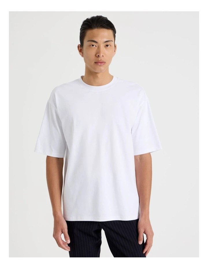 Relaxed Fit T-Shirt in White image 5
