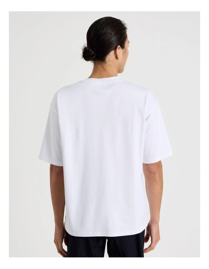 Relaxed Fit T-Shirt in White image 6