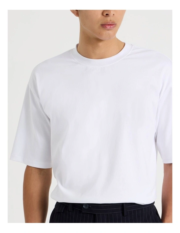 Relaxed Fit T-Shirt in White image 7