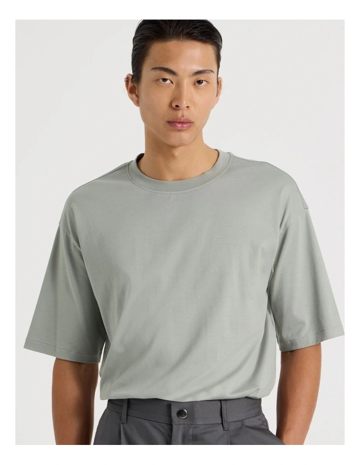 Relaxed Fit T-Shirt in Grey image 3