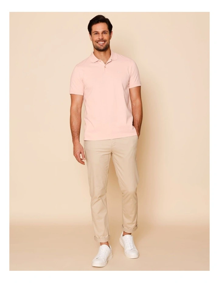 Essential Preston Polo in Light Pink image 3