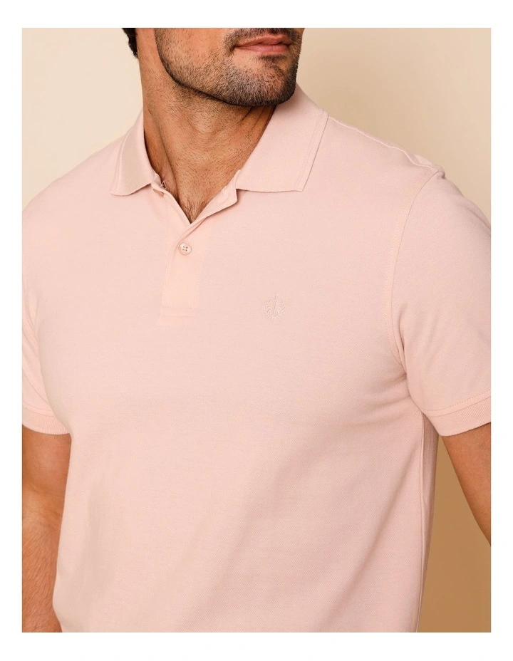 Essential Preston Polo in Light Pink image 5