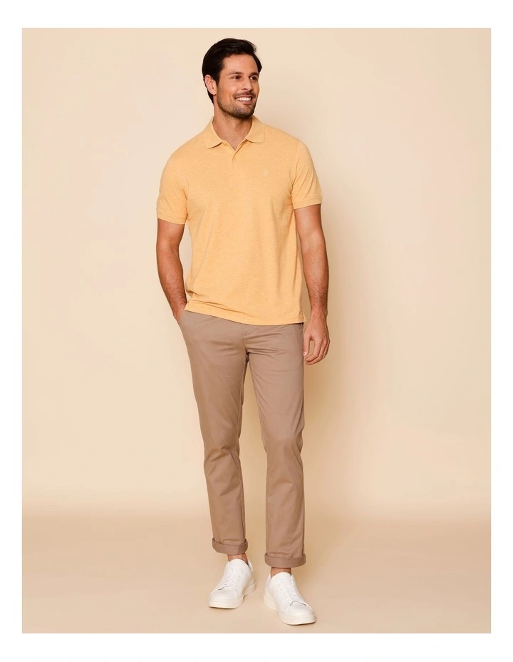 Essential Preston Polo in Melon image 3
