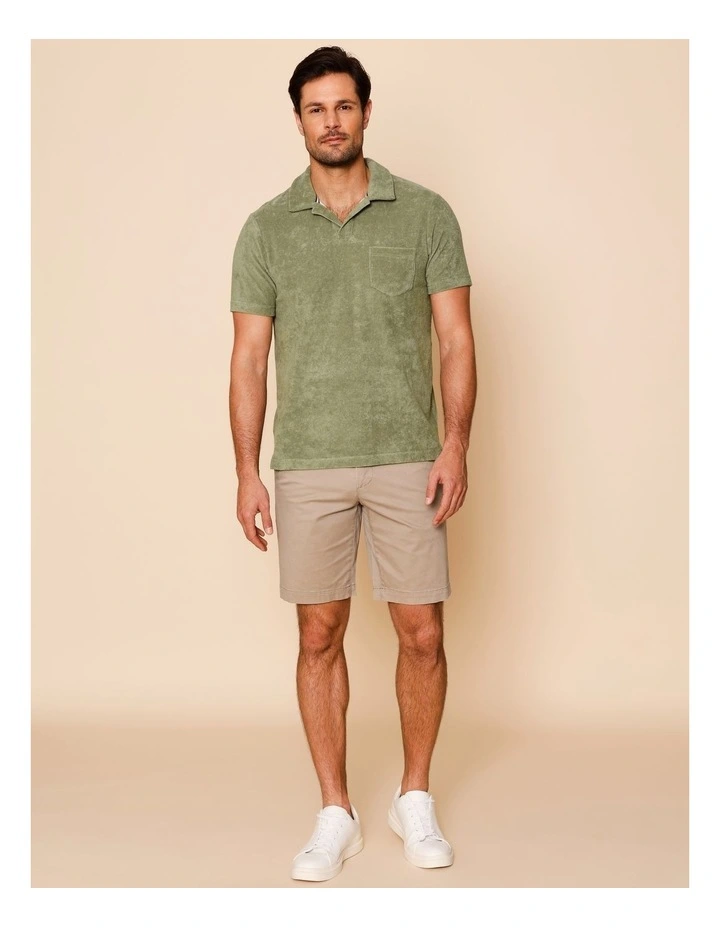 Terrance Terry Polo in Khaki image 2