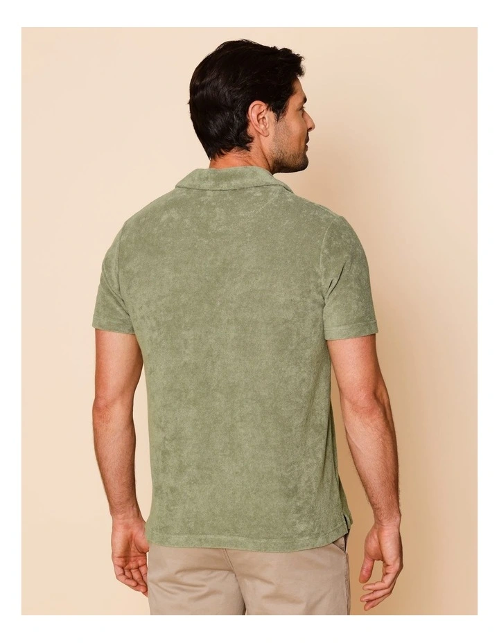 Terrance Terry Polo in Khaki image 5