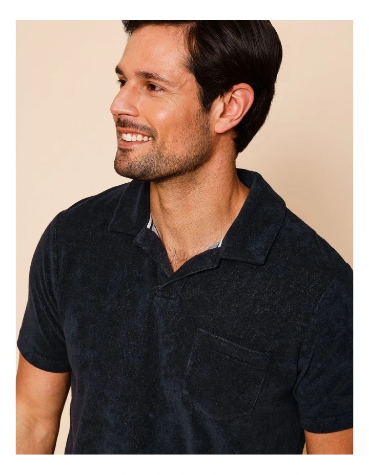 Terrance Terry Polo in Navy image 2
