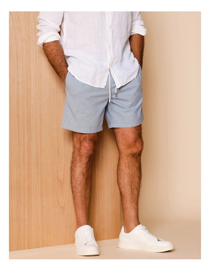 Dean Textured Deck Short in Light Blue image 1