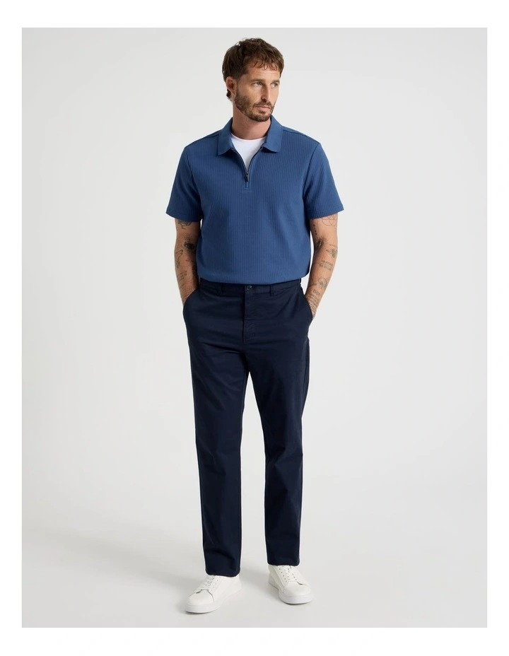 Straight Leg Chino Pant in Navy image 1