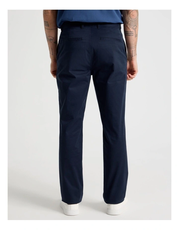Straight Leg Chino Pant in Navy image 5