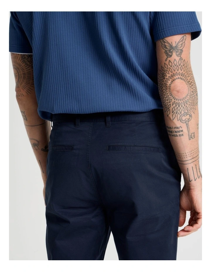 Straight Leg Chino Pant in Navy image 6