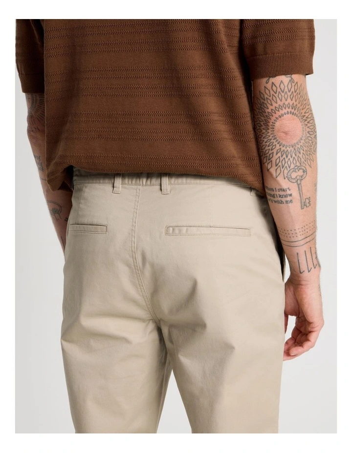 Straight Leg Chino Pant in Sand image 4