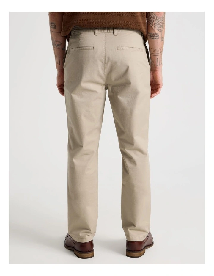 Straight Leg Chino Pant in Sand image 5