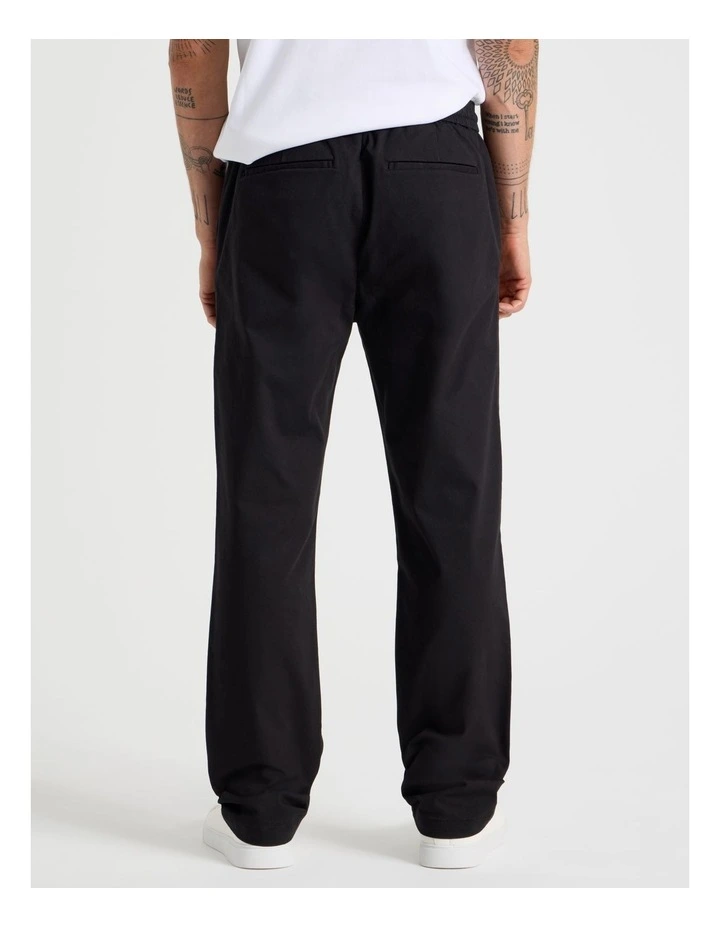 Rugby Jogger Pants in Black image 5