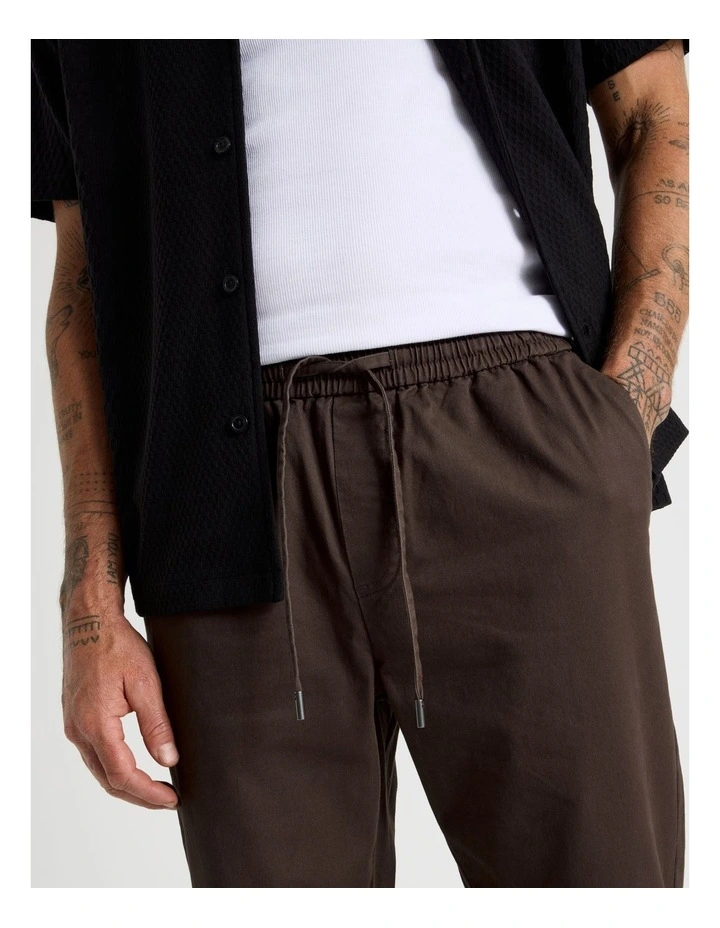 Rugby Jogger Pant in Brown image 3