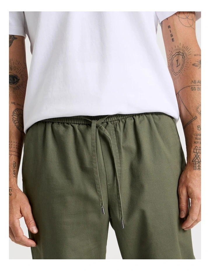 Rugby Jogger Pant in Olive image 3