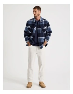 Tech Knit Twill Five Pocket Pants in White