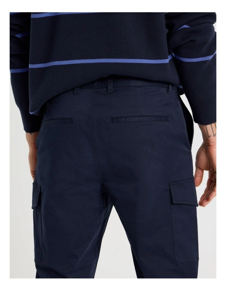 Cargo Pants in Navy image 5