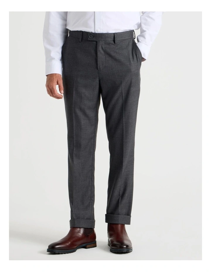 Check Pants in Grey image 2