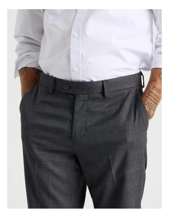 Check Pants in Grey image 3