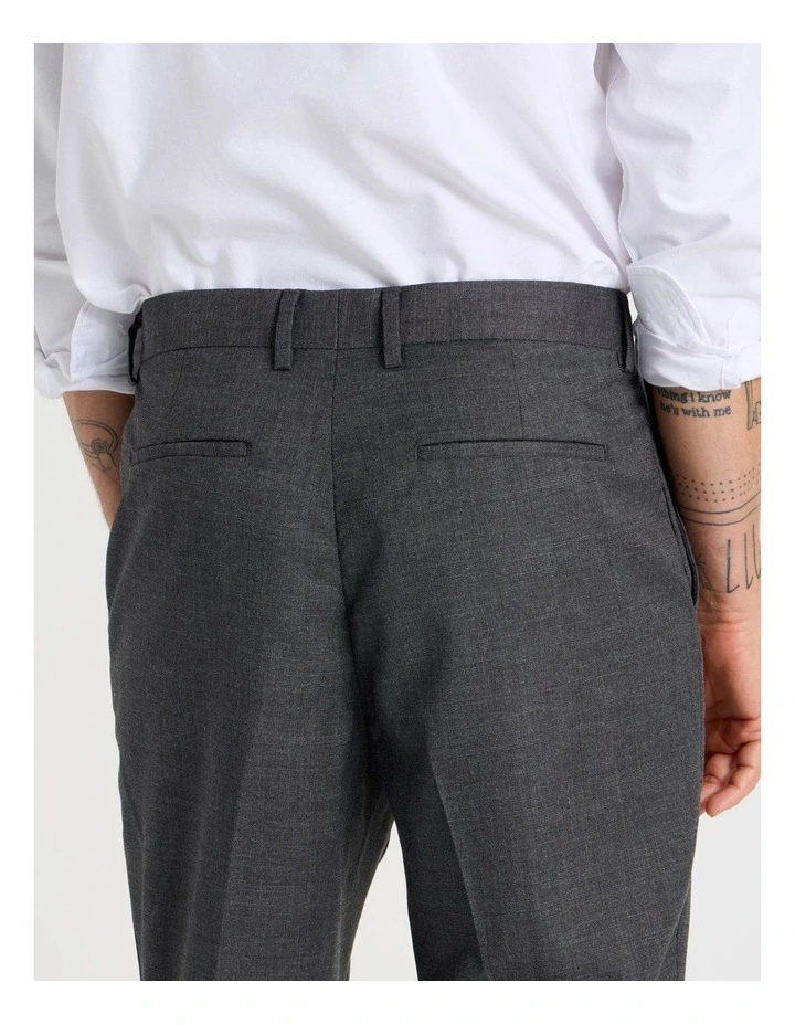 Check Pants in Grey image 5