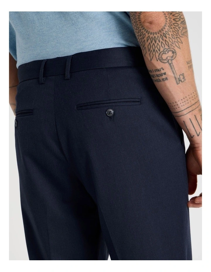 Cuffed Pants in Navy image 5
