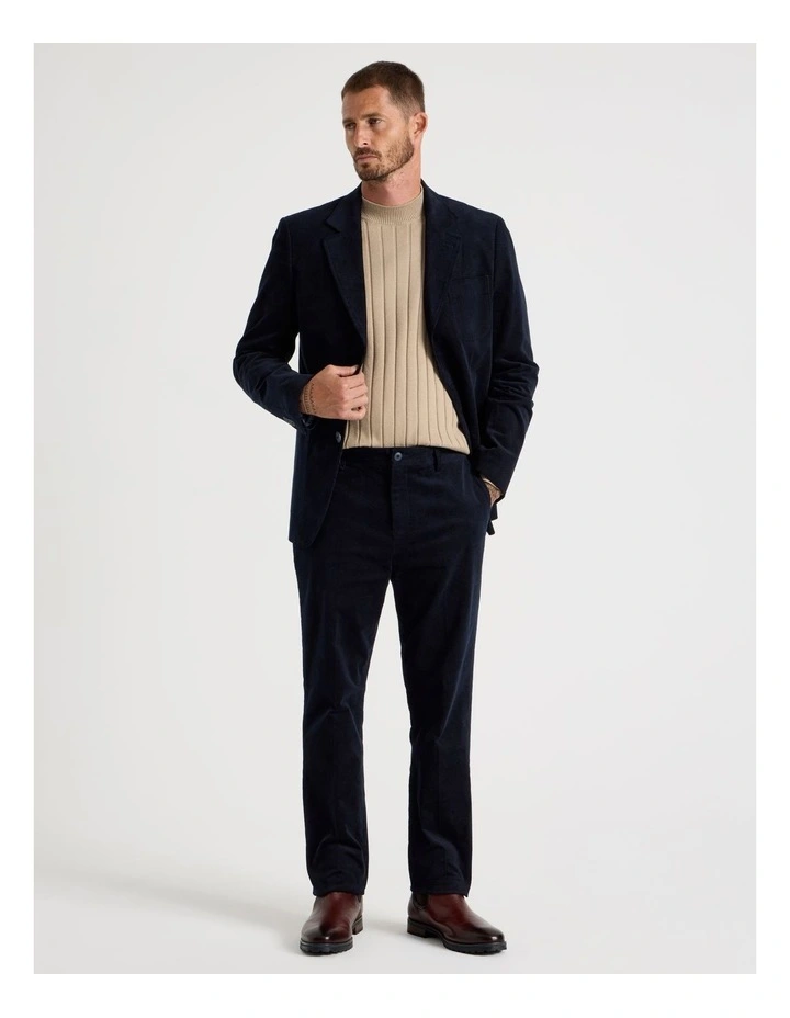 Corduroy Pants in Navy image 1