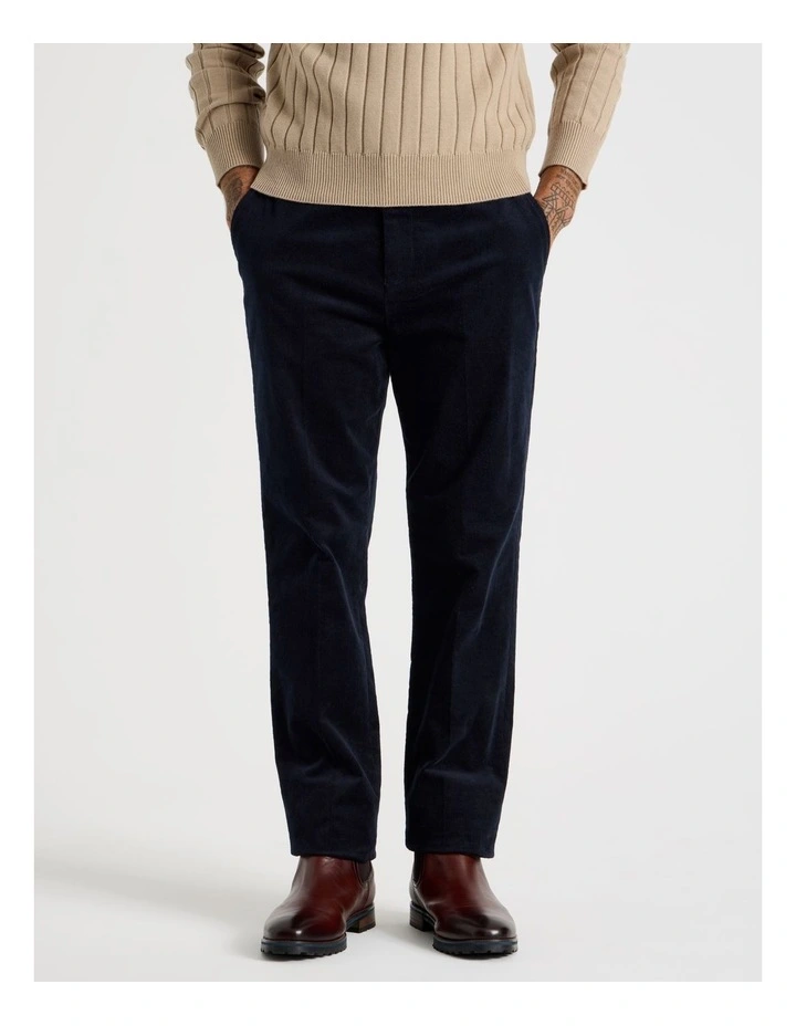 Corduroy Pants in Navy image 2