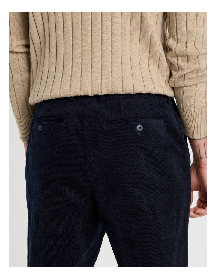 Corduroy Pants in Navy image 5