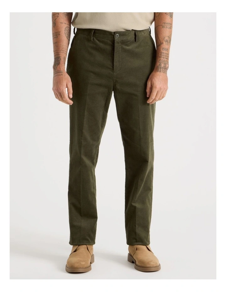 Corduroy Pants in Olive image 2