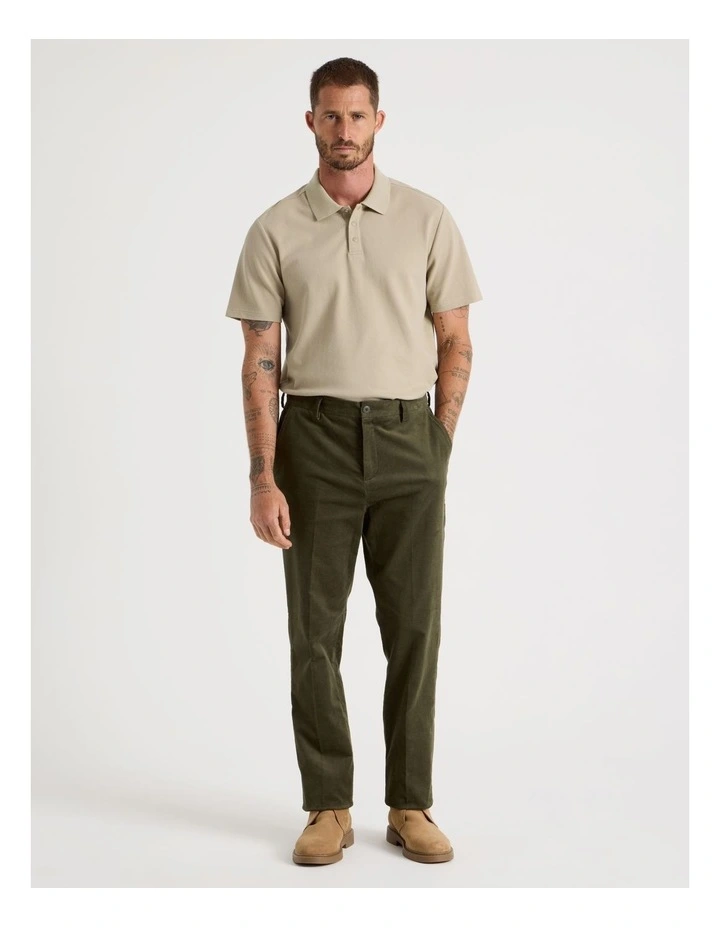 Corduroy Pants in Olive image 3