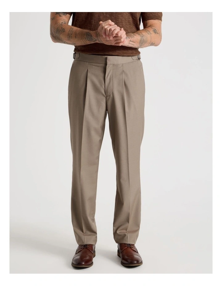 Tailored Pants in Light Brown image 2