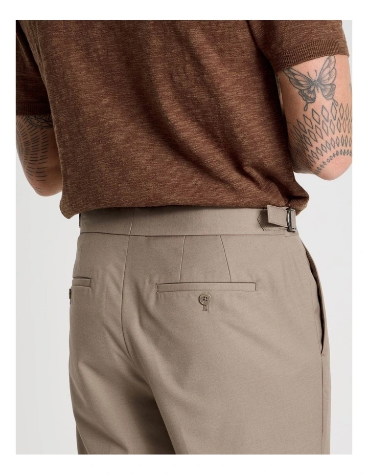 Tailored Pants in Light Brown image 6