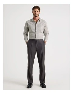 Tailored Pants in Charcoal