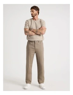 Five Pocket Casual Pant in Light Brown