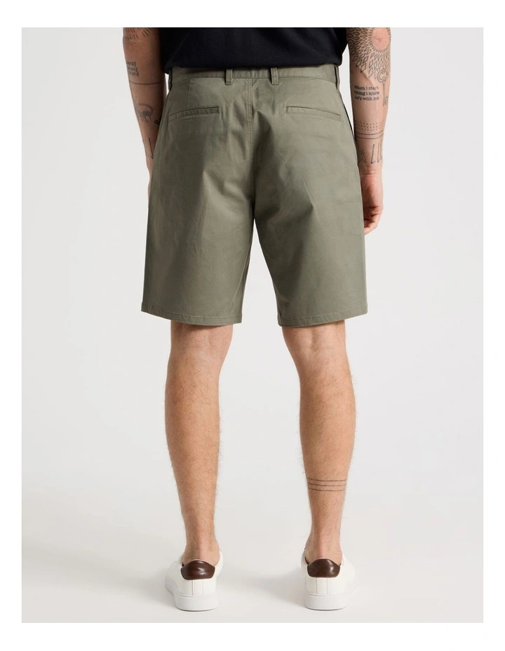 Chino Shorts in Olive image 5