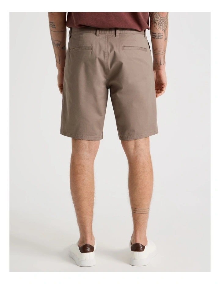 Chino Shorts in Light Brown image 5