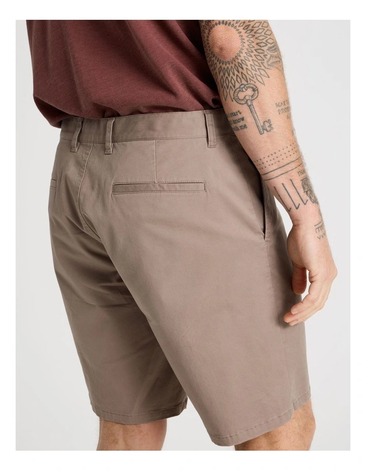 Chino Shorts in Light Brown image 6