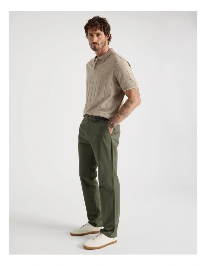 Wide Rib Polo in Sand image 2