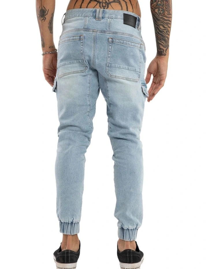 Salem Cargo Jogger in Blue image 2
