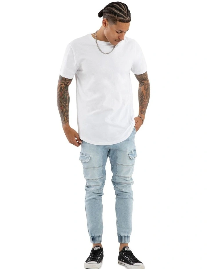 Salem Cargo Jogger in Blue image 3